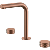 Смеситель для раковины Boheme Stick Diamond 152-CB.1 медь матовая