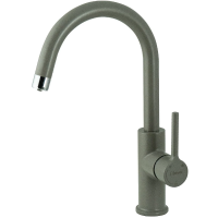 Смеситель для кухни Lemark Comfort LM3073PGS Серый шелк