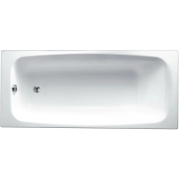 Чугунная ванна Jacob Delafon Diapason E2937-00 (GM), 170x75 см с антискользящим покрытием, без отверстий для ручек