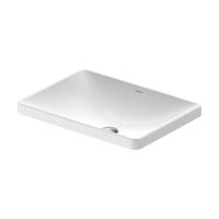 Раковина Duravit D-Neo 03586000791 встраиваемая сверху 60х44см, без перелива, без отв., WonderGliss, цвет белый
