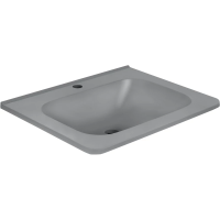 Раковина Vincea VCB-2VP600G 59,4х47.2 см, цвет серый матовый