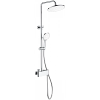 Душевая система Wonzon & Woghand Muse Corno WW-B3110-CR 255 мм, с термостатом, хром