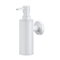 Дозатор для мыла WasserKRAFT K-1399WHITE настенный, антивандальный, белый