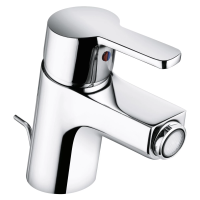 Смеситель Kludi Logo Neo 375330575 для биде, с донным клапаном, хром