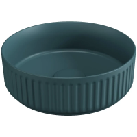 Раковина 36x36 см Isvea Ion 10NF66036SV-2P, накладная, изумрудный матовый