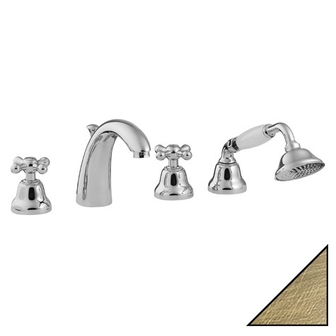 Смеситель на борт ванны Treemme Romantica 3671.UU.PV