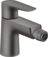 Смеситель Hansgrohe Talis E 71720340 для биде, с донным клапаном, черный хром матовый