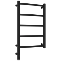 Полотенцесушитель электрический 600x400 черный матовый МЭМ левый Сунержа Галант 3.0 31-5800-6040