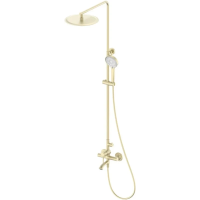 Душевая система Wonzon & Woghand Tor WW-88047073-BG 300 мм, со смесителем, золотой матовый