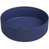 Раковина Isvea Infinity 10NF65036SV-2Z накладная, Ø36 см, синий матовый