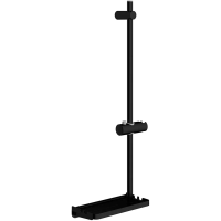 Душевая штанга AQUAme AQM8201B 70 см, черный