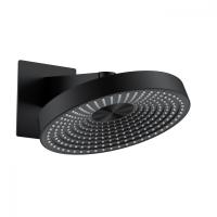 Верхний душ Wonzon & Woghand WW-HS099-MB настенный, Ø30 см, черный матовый