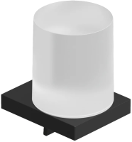 Дозатор для мыла Kludi Vela C 3197639 черный матовый