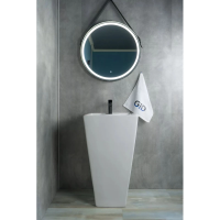 Раковина CeramaLux N NB145 напольная, 47.5x47 см, белая