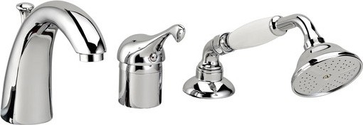 Смеситель на борт ванны Treemme Piccadilly 2165.CC.PL