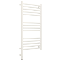 Полотенцесушитель электрический 800x400 белый матовый МЭМ левый, перемычка выгнутая Сунержа Богема 3.0 30-5802-8040