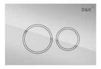 Кнопка смыва D&K Bayern DB1529001 хром