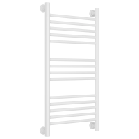 Полотенцесушитель водяной 800x400 перемычка выгнутая белый матовый Сунержа Богема+ 30-0221-8040