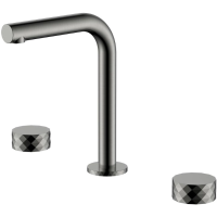 Смеситель для раковины Boheme Stick Diamond 152-GM графит матовый