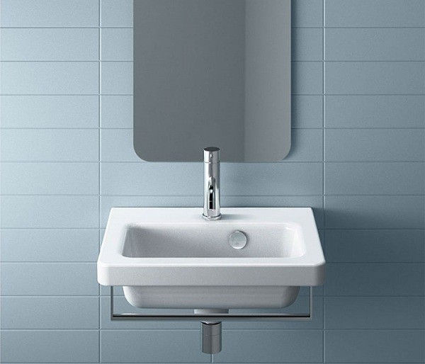 раковина подвесная/полувстраиваемая catalano new light 145li00 45x34 см, белая