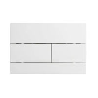 Кнопка смыва для инсталляции Wonzon & Woghand WW-IB235-MW для унитаза, пластик, цвет матовый белый