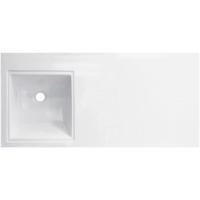 Раковина Style Line Даллас СС-00000516 на стиральную машину, 100.2x48.2 см, белая