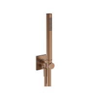 Душевой комплект Gessi Inverso 73523#708 состоящий из вывода воды, ручного душа, шланг 1,50 м цвет: Copper Brushed PVD