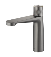 Смеситель Arrow AMP11868AGG для раковины, без донного клапана, матовый серый