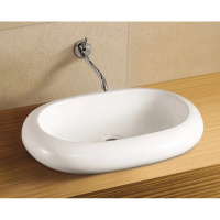 Раковина в ванную накладная WeltWasser Elbach 3075 63 см, 10000003869, белая