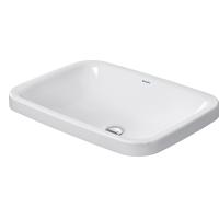 Раковина Duravit DuraStyle 03726000001 встраиваемая 60x43см, без отв., без перелива, покрытие WonderGliss, цвет белый