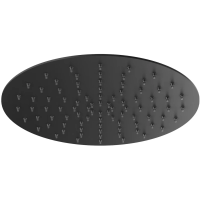 Верхний душ Plumberia Selection SAT3174NO 250 мм, черный матовый