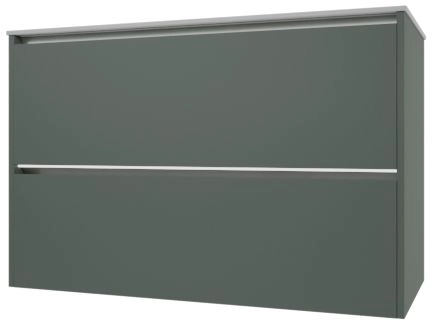 тумба под раковину allen brau activity 100 1.34014.cgm олива матовый/олива браш