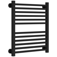 Полотенцесушитель водяной 600x500 черный матовый Сунержа Модус Pro 31-0450-6050