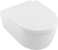 Унитаз Villeroy&Boch Avento 5656HR01 подвесной, с сиденьем микролифт, белый