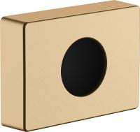 Диспенсер для гигиенических пакетов Hansgrohe AddStoris 41773140, цвет шлифованная бронза