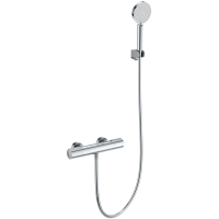 Термостат для душа Wonzon & Woghand WW-A2006-A-CR с душевым гарнитуром, хром