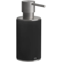 Дозатор для жидкого мыла Gessi Gessi316 54738#239 настольный, черный, STEEL BRUSHED