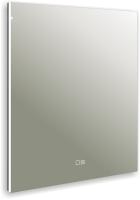 Зеркало AQUAme AQM9103 60 с подсветкой цвет Черный с сенсорным выключателем с подогревом и диммером