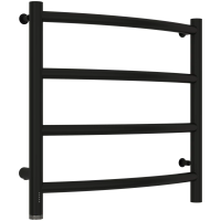 Электрический полотенцесушитель Сунержа Галант 4.0 500x500 L 31-0830-5050 черный матовый