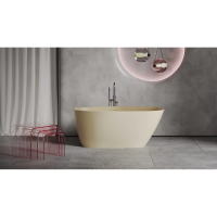 Ванна из литьевого мрамора Salini S-Sense Sofia 102511GF 164,5x75,5 см, отдельностоящая, покраска по RAL глянец полностью