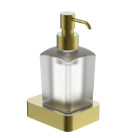 Дозатор для мыла Wonzon & Woghand Lotte WW-8333-BG настенный, золотой матовый