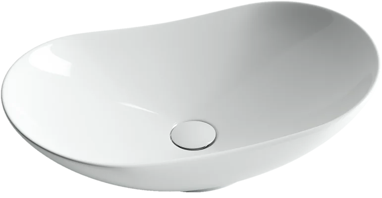Раковина Ceramicanova Element CN6015 накладная, 61.5x36 см, белая
