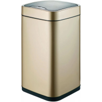 Сенсорное ведро WeltWasser Rone CG 10000001967 для мусора, 35 литров, цвет шампань / золото