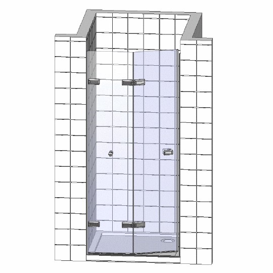 дверь для душевой кабины в нишу radaway eos dwb 80 интимато r