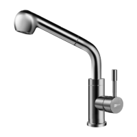 Смеситель для кухни из нержавеющей стали Lemark Expert LM5076S