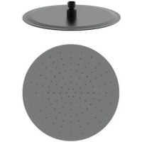 Верхний душ Wonzon & Woghand WW-88DP04-BGM 300 мм, темный графит матовый