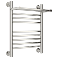 Водяной полотенцесушитель Сунержа Богема+ 500х400 00-0223-5040 с полкой Хром