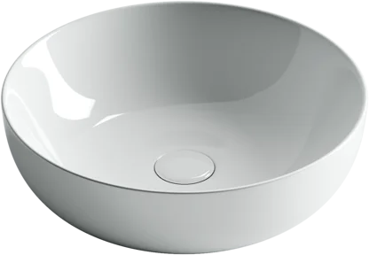 Раковина Ceramicanova Element CN5024 накладная, Ø42 см, белая