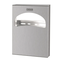 Диспенсер сидений для унитаза BXG CDA-9019 хром