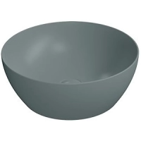 Раковина GSI Pura 885104 накладная, Ø40 см, цвет Agave opaco (Зеленый матовый)